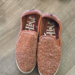 Cozy Pink Slip-On Shoes